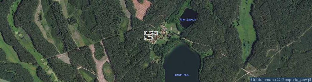 Zdjęcie satelitarne Bałdzki Piec ul.
